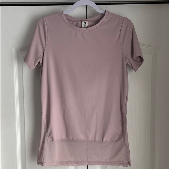 Fabletics Tops - Fabletics Light Pink Short Sleeve Tee